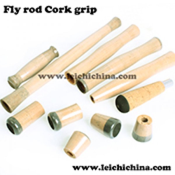 Fly fishing rod cork grip