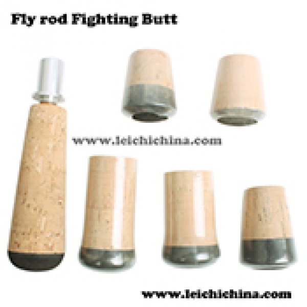 Fly rod fighting butt