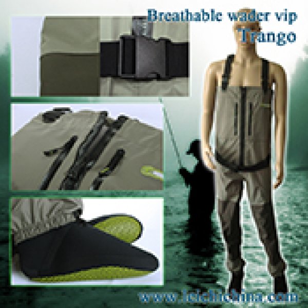 Fly fishing breathable wader Trango Zip