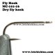 fly tying hook dry fly hook MC-101