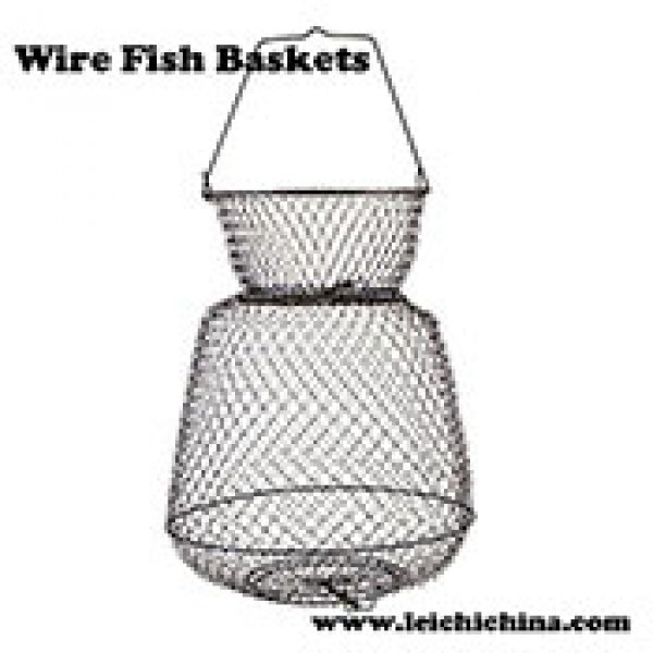 Collapsible Wire Fish Baskets