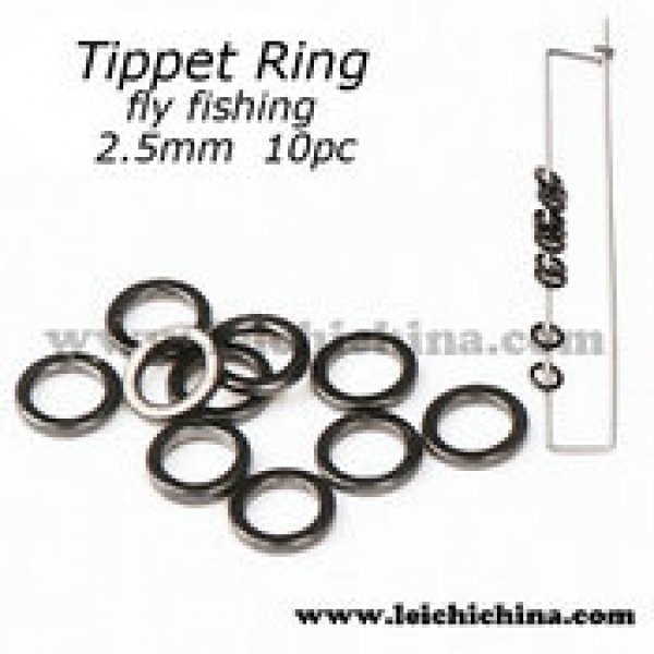 Black Nickel 2.5MM Tippet Ring