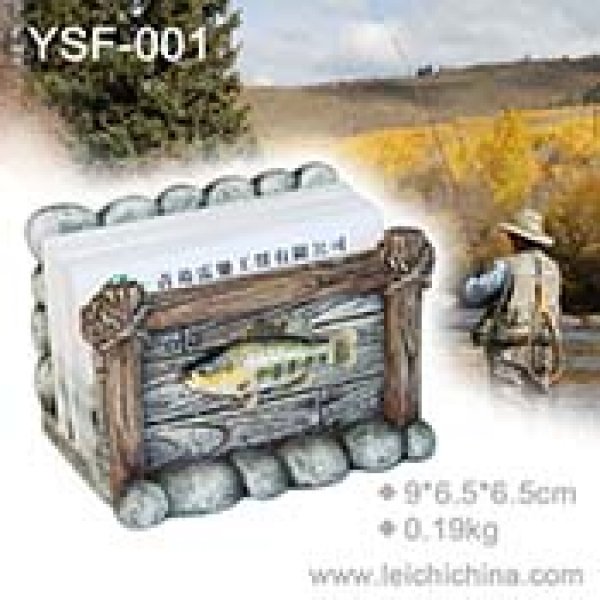 Fishing gift name card holder