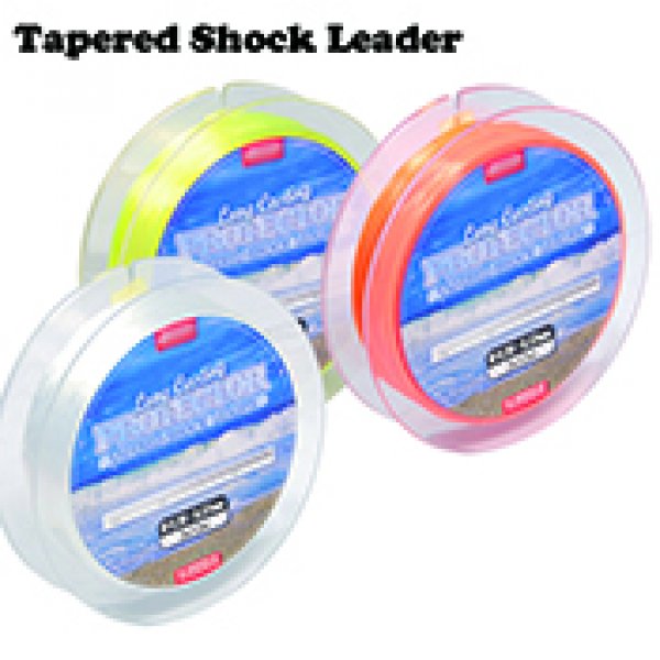 tapered shock leader