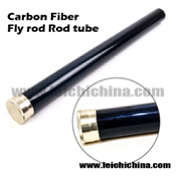 Carbon fly rod tube