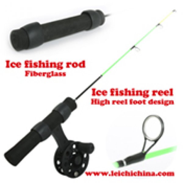 ice fishing rod and reel