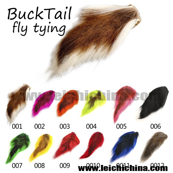 Fly tying bucktail
