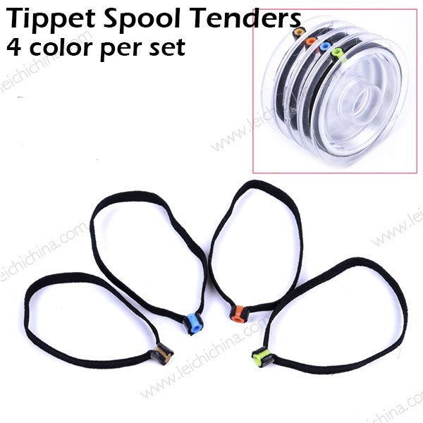 Elastic Tippet Spool Tenders (4pc/set)