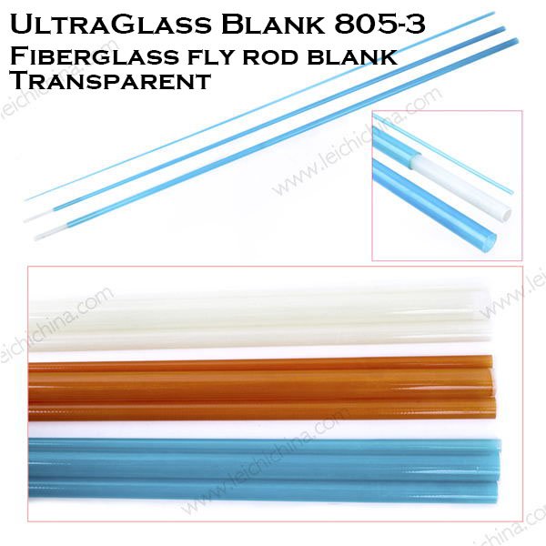 Ultraglass Fiberglass fly rod Blank 8053