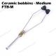 Ceramic Bobbins-Medium FTB-M