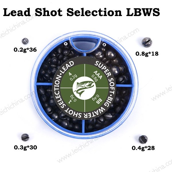 Lead Split Shot weight Selection LBWS