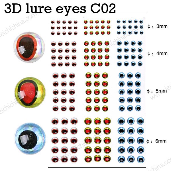 3D lure eyes C02