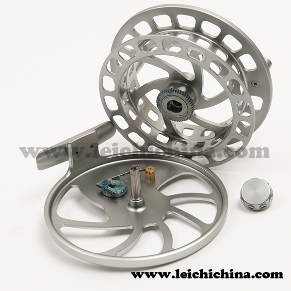 Machine cut CNC center pin floating fly fishing reel