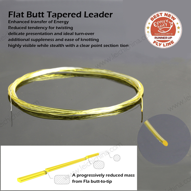 Flat Butt Tapered Leader - 副本