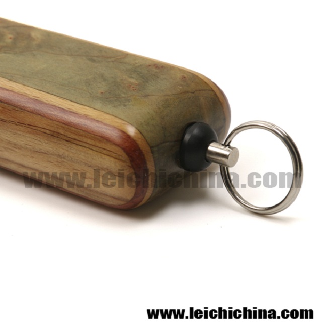 FL18 green burl wood landing net 2