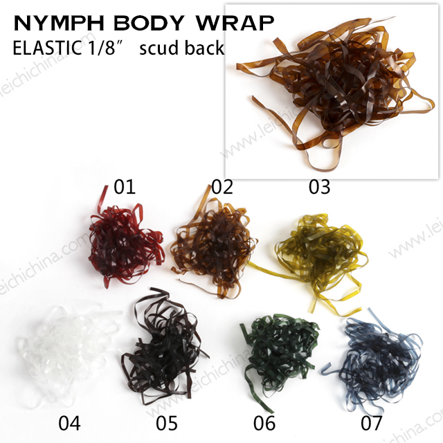 NYMPH BODY WRAP      ELASTIC 1、8″ scud back