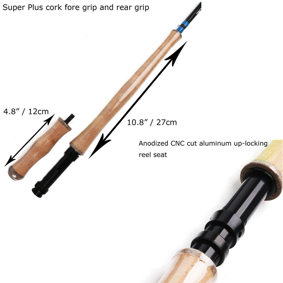 Fishing Rod Cork Handle Spey Rod Cork Grip - China Fly Rod Cork Handle and Cork  Grip price