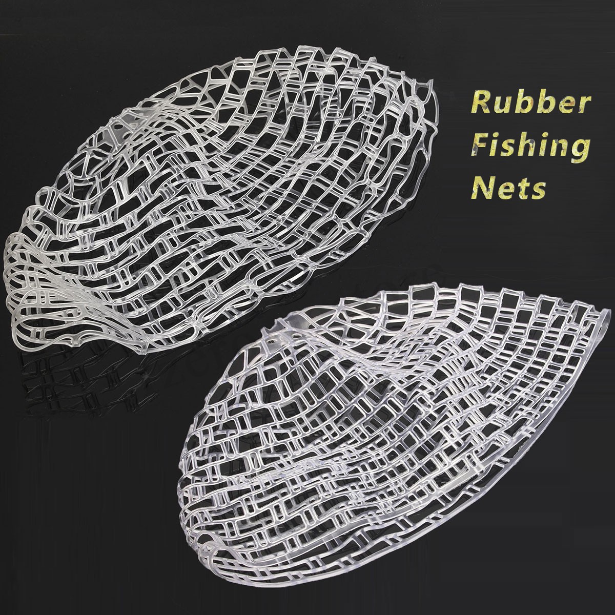 Fly fishing landing net rubber net - Qingdao Leichi Industrial & Trade  Co.,Ltd.