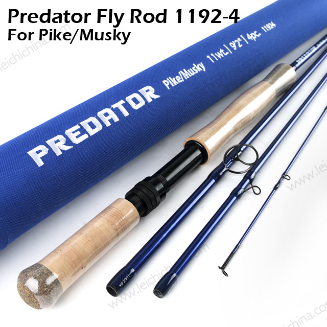 predator fly rod for Pike and Musky