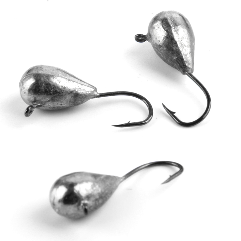 Unpainted Tear Drop Tungsten Ice Fishing Jigs - Qingdao Leichi