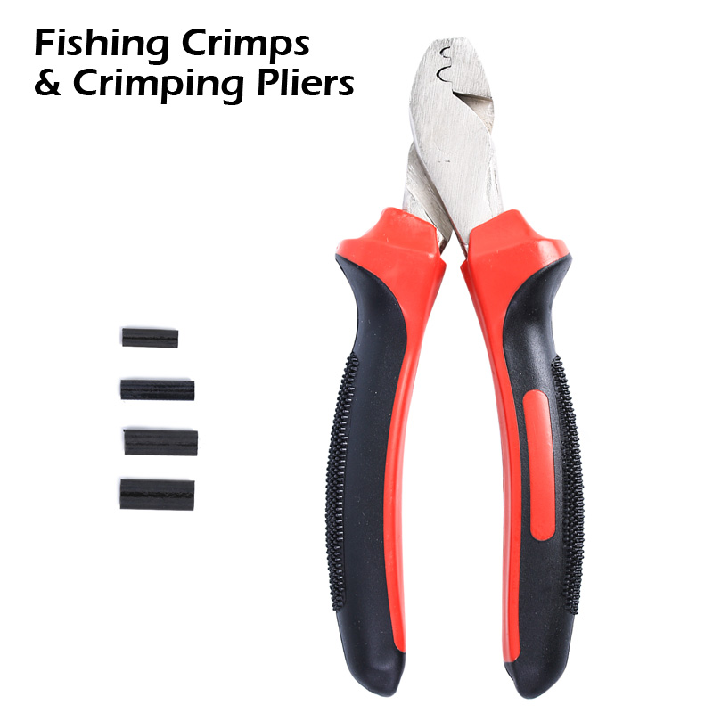 fishing crimps and crimping pliers