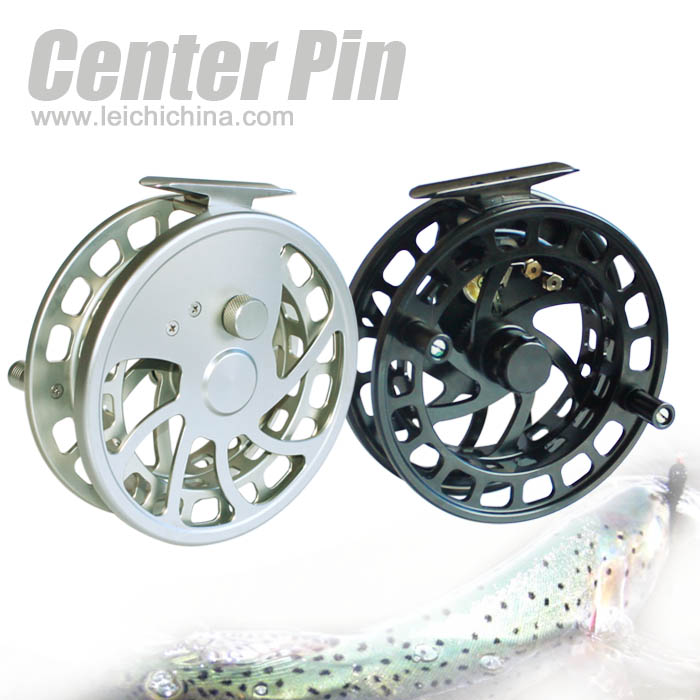 Machine cut CNC center pin floating fly fishing reel