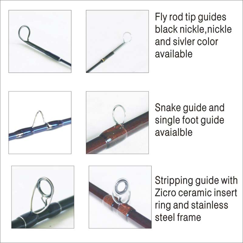 Fly rod guides - Qingdao Leichi Industrial & Trade Co.,Ltd.