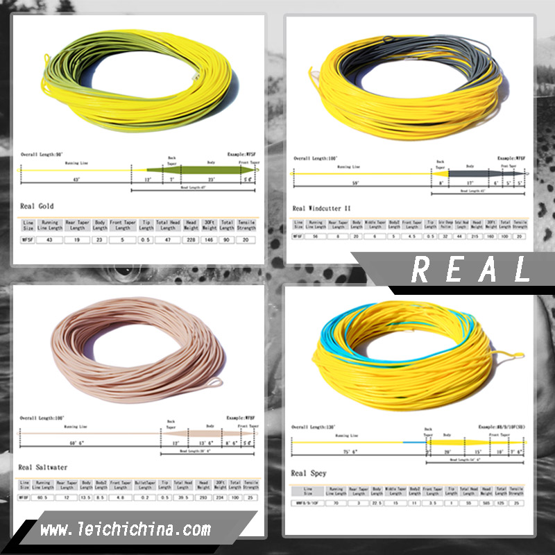 REAL fly fishing line