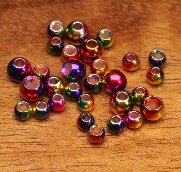 Multihued Rainbow Brass Beads1