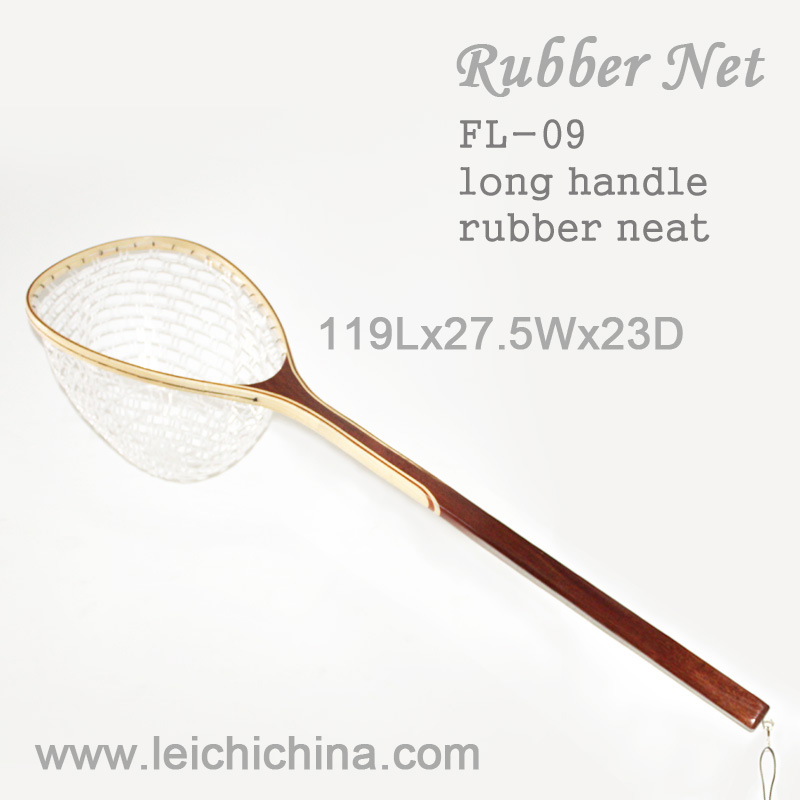 Extra long handle landing net FL-09 - Qingdao Leichi Industrial & Trade  Co.,Ltd.