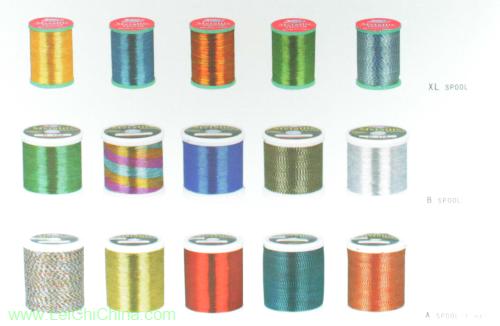 metallic thread