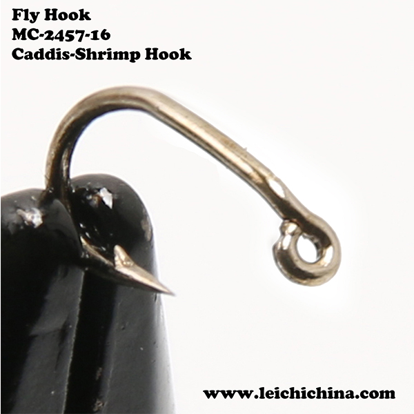 Fly tying hook Caddis-Shrimp Hook MC-2457 - Qingdao Leichi