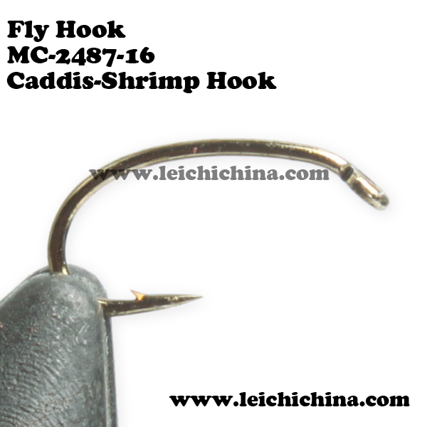 fly tying hook Caddis-Shrimp Hook MC-2487