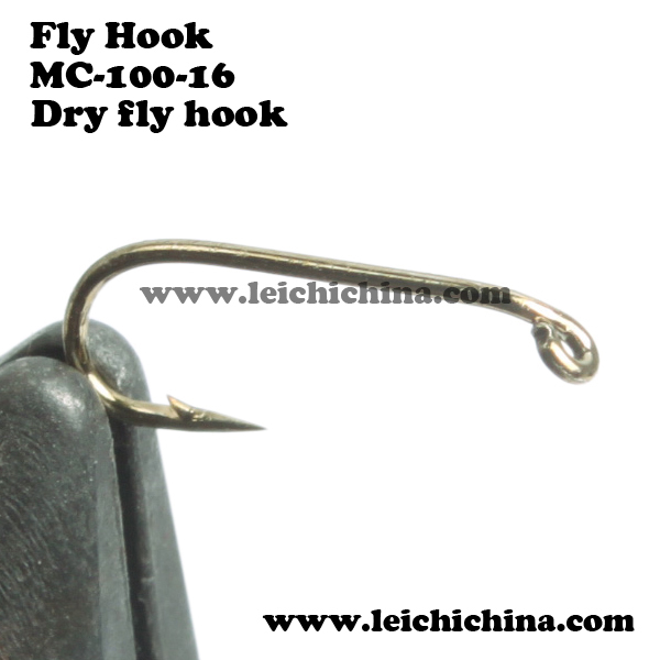 Fly tying hook dry fly hook MC-100 - Qingdao Leichi Industrial & Trade  Co.,Ltd.