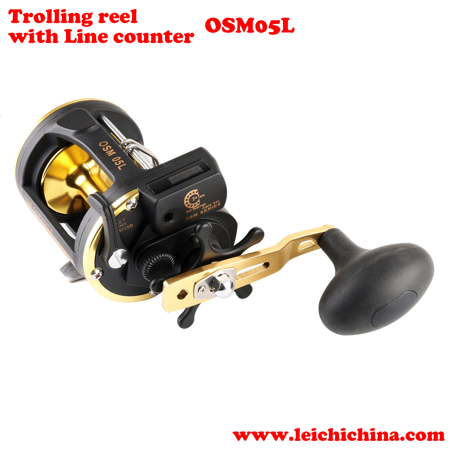 Saltwater line counter trolling reel OSM 05L1