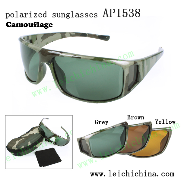 polarized camo frame fishing sunglasses AP1538