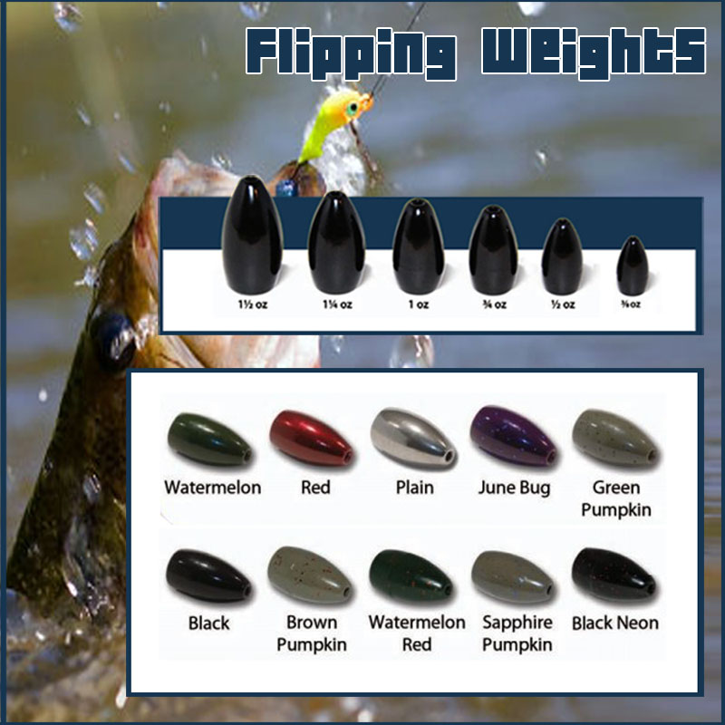 tungsten fishing flipping weight