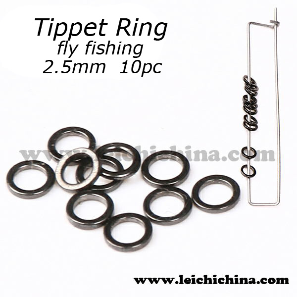 Black Nickel 2.5MM Tippet Ring - Qingdao Leichi Industrial & Trade