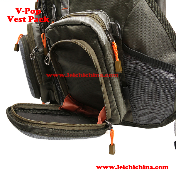 fly fishing V-pop vest pack3