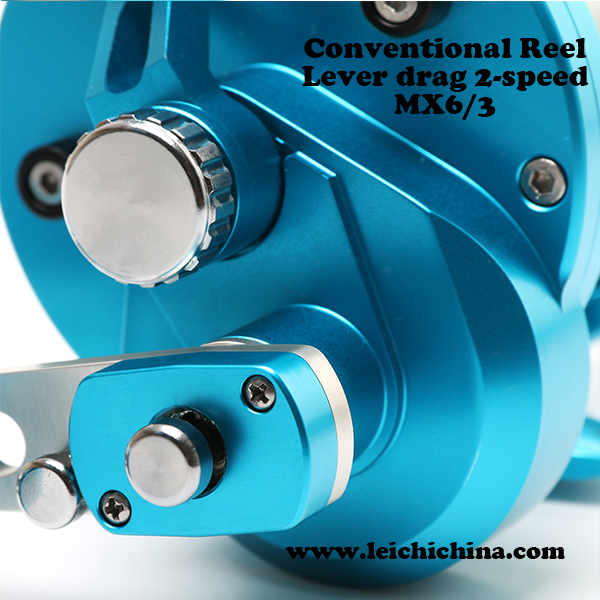 Lever drag 2 speed conventional jigging reel - Qingdao Leichi Industrial &  Trade Co.,Ltd.