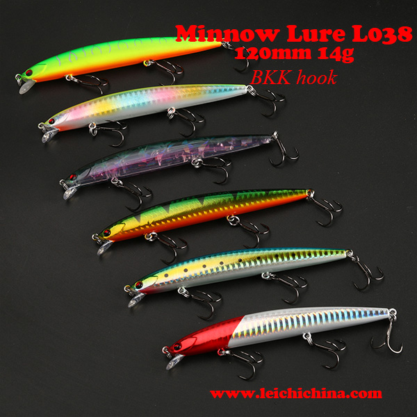 fishing lure minnow bait L038