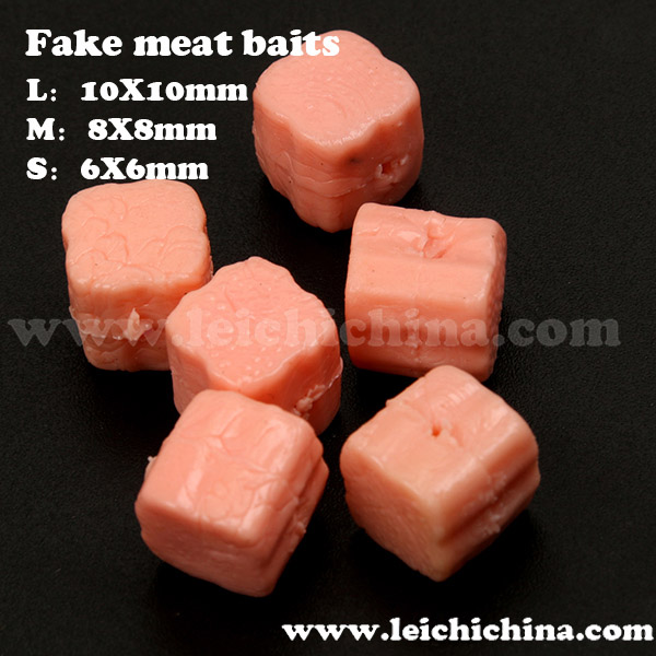 carp fishing fake pork meat baits