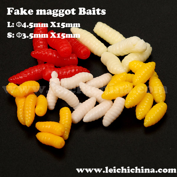 carp fishing artificial maggot bait - Qingdao Leichi Industrial