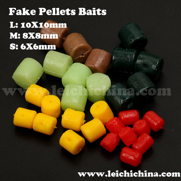 carp fishing fake pellets baits - Qingdao Leichi Industrial & Trade Co.,Ltd.