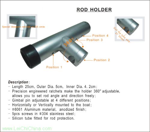 Rod holder MRH08