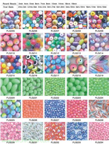 plastic beads