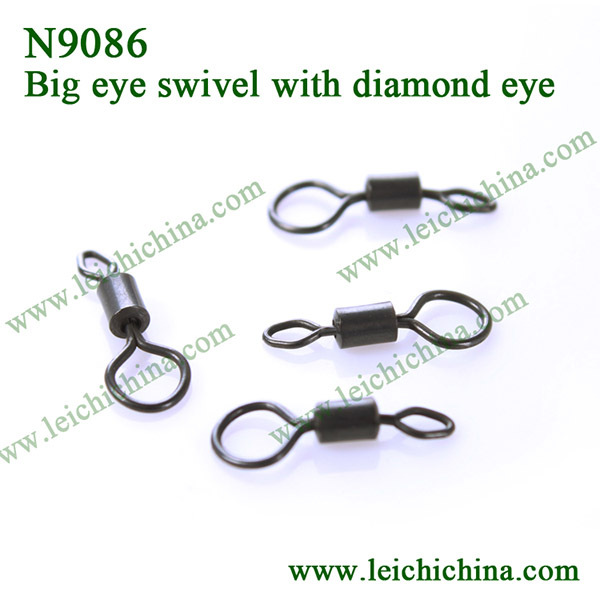 carp fishing big eye swivel with diamond eye N9086