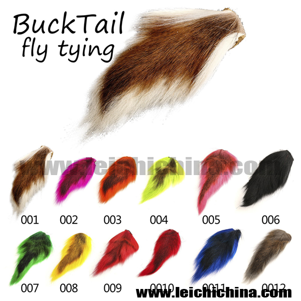 Fly tying bucktail - Qingdao Leichi Industrial & Trade Co.,Ltd.