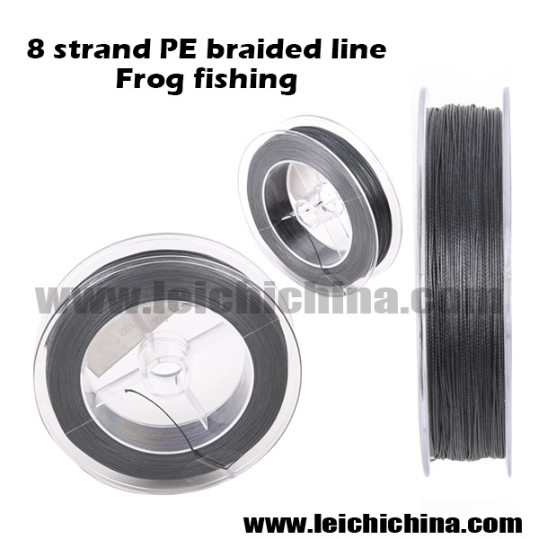 8 strand PE braided line Frog fishing