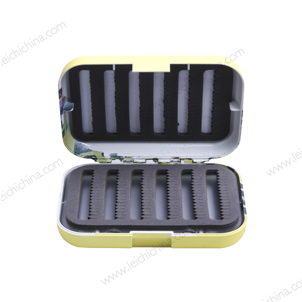 Brown Trout Skin Fly Box